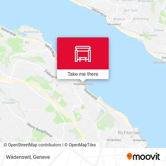 Wädenswil map