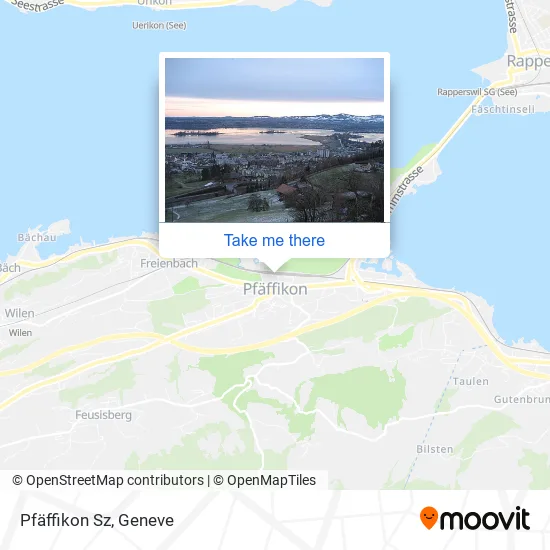 Pfäffikon Sz map