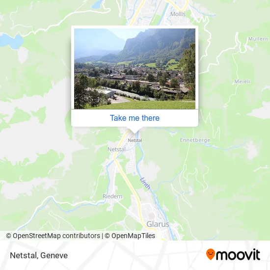 Netstal map