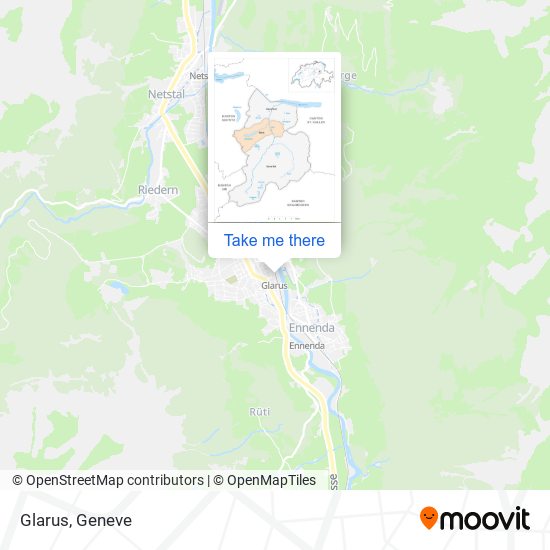 Glarus map