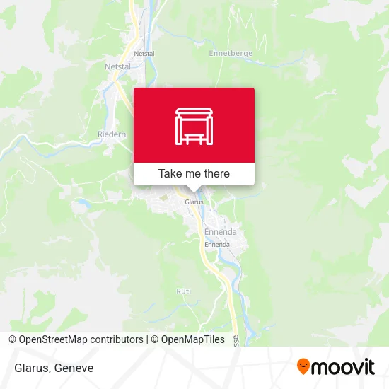 Glarus map
