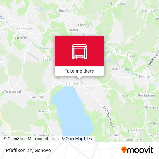 Pfäffikon Zh map