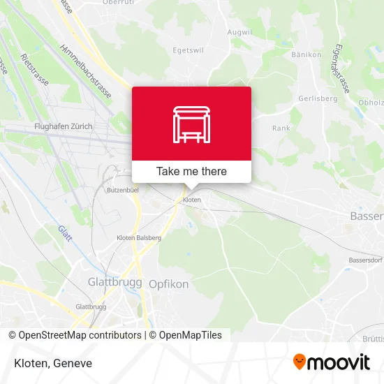 Kloten map