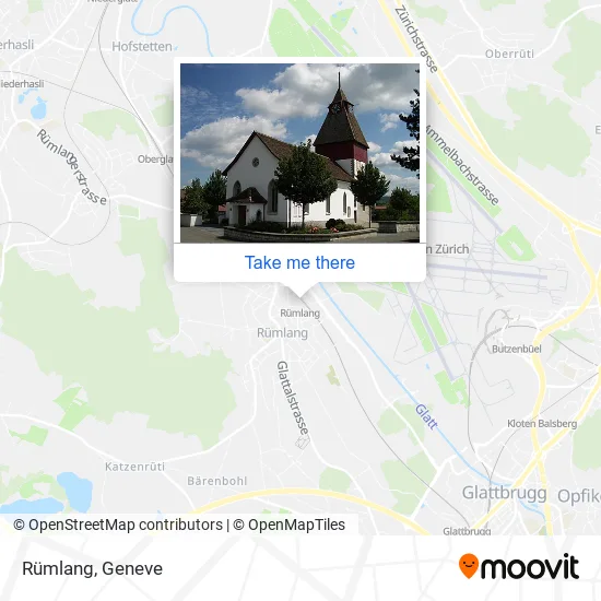 Rümlang map