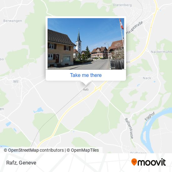 Rafz map