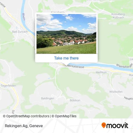 Rekingen Ag map