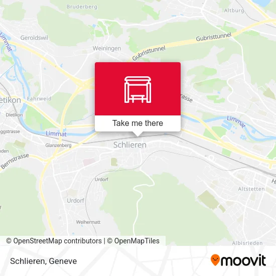Schlieren map