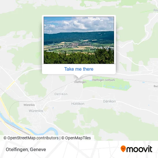 Otelfingen map