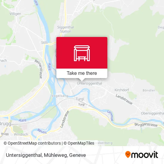 Untersiggenthal, Mühleweg map