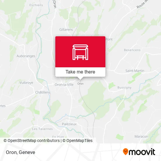 Oron map