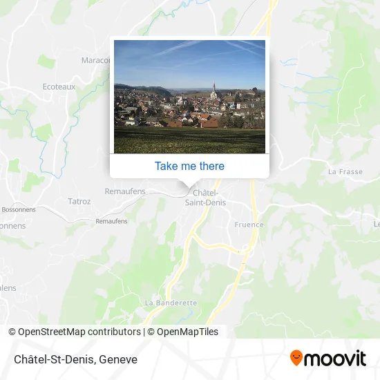 Châtel-St-Denis map
