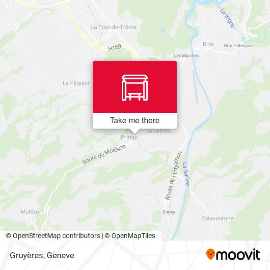 Gruyères plan