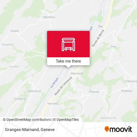 Granges-Marnand map