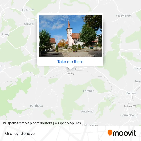 Grolley map