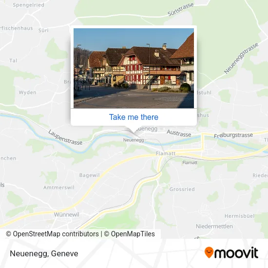 Neuenegg map