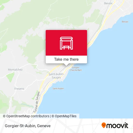 Gorgier-St-Aubin map