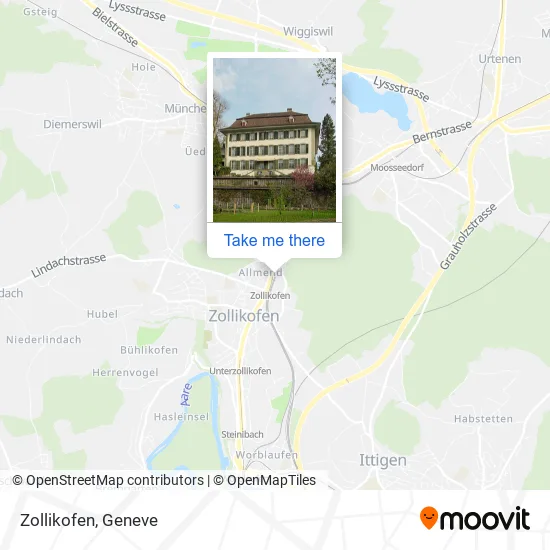 Zollikofen map