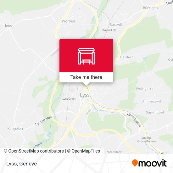 Lyss map