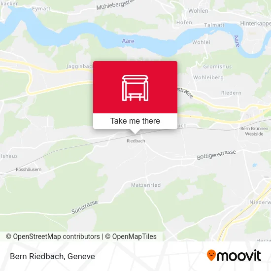 Bern Riedbach map