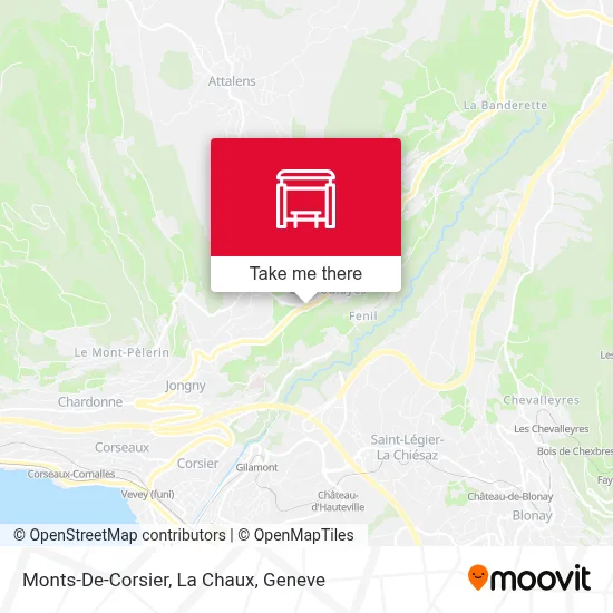 Monts-De-Corsier, La Chaux map