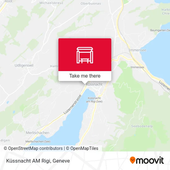 Küssnacht AM Rigi map