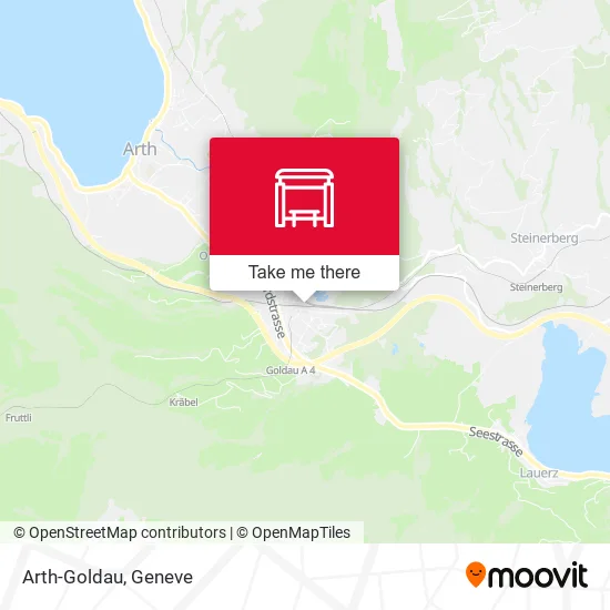 Arth-Goldau map