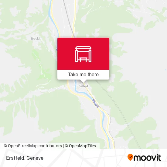 Erstfeld map
