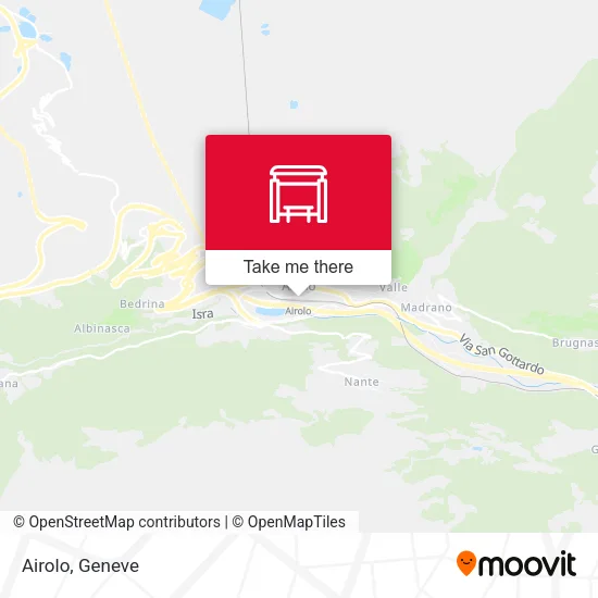 Airolo map
