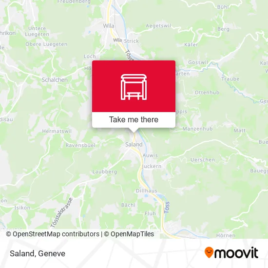 Saland map