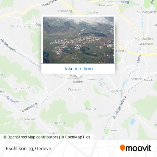Eschlikon Tg map