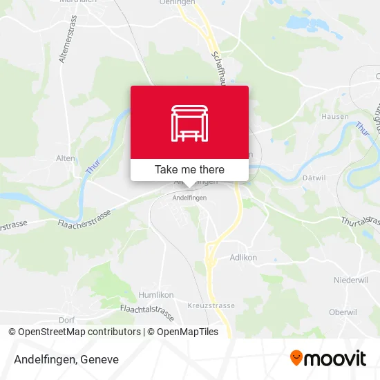 Andelfingen map