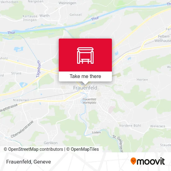 Frauenfeld map