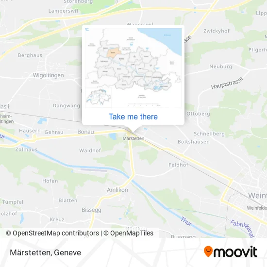 Märstetten map