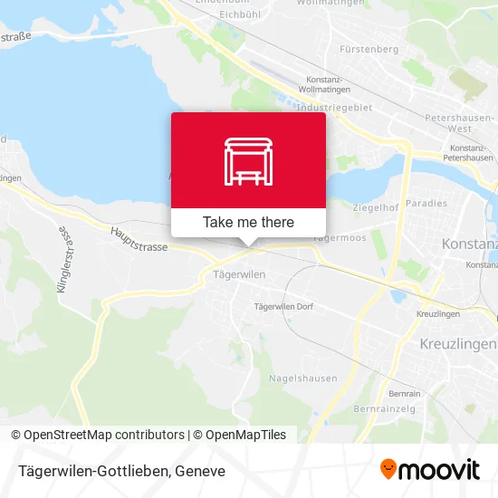 Tägerwilen-Gottlieben map