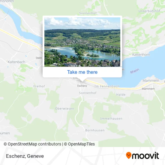 Eschenz map