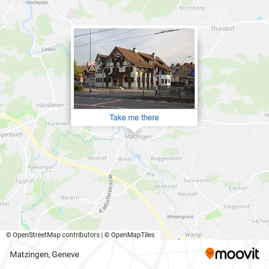 Matzingen map