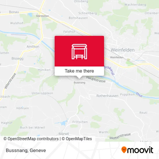 Bussnang map