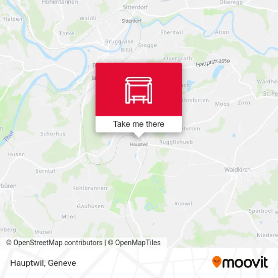 Hauptwil map