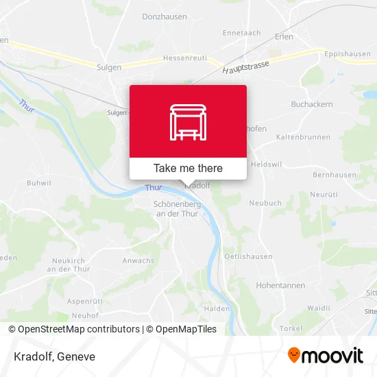 Kradolf map