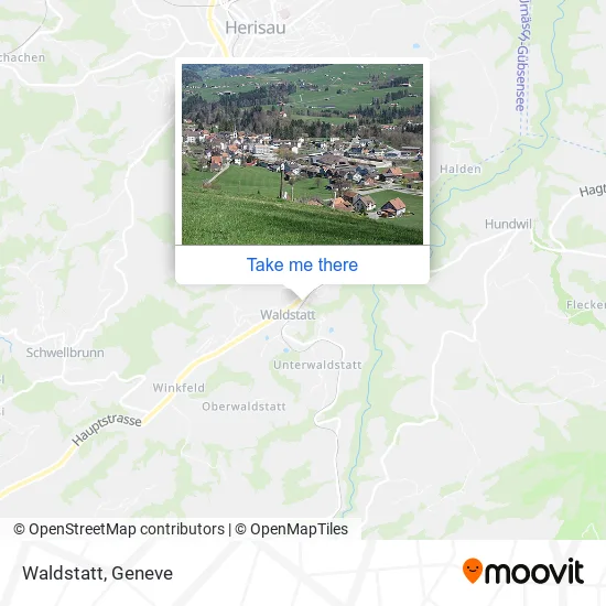 Waldstatt map