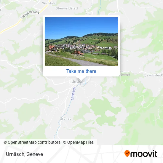 Urnäsch map