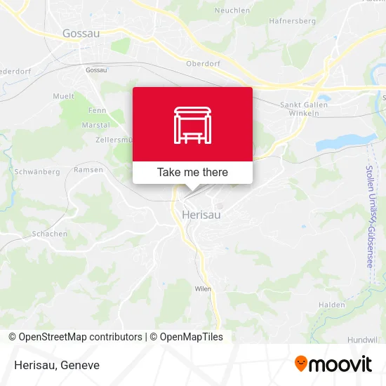 Herisau map
