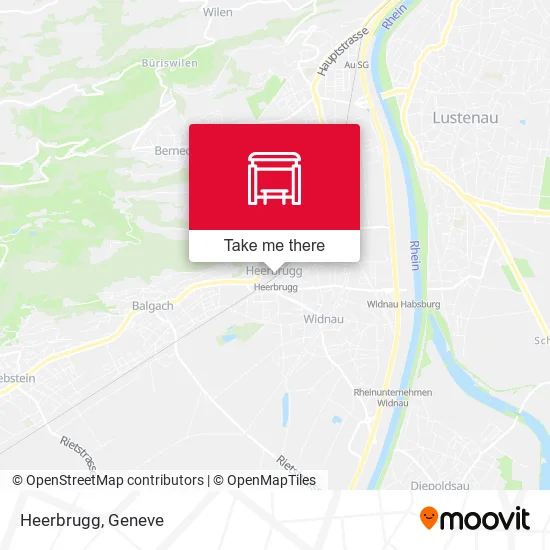 Heerbrugg map