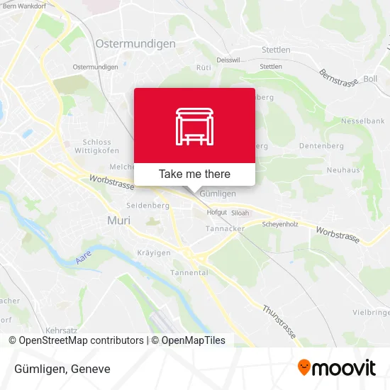 Gümligen map