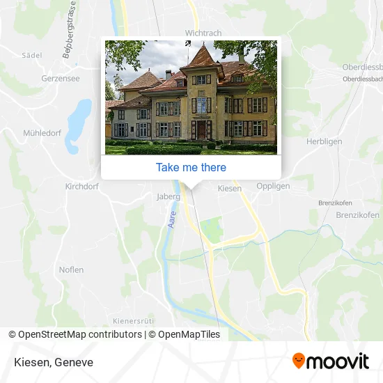 Kiesen map