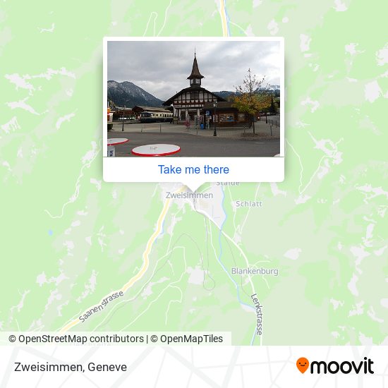 Zweisimmen map