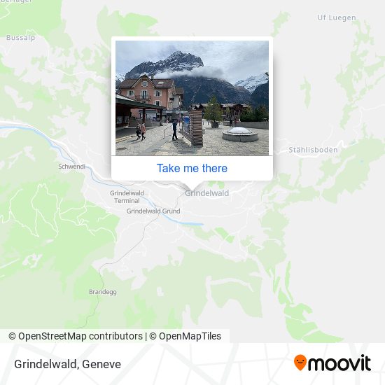 Grindelwald map