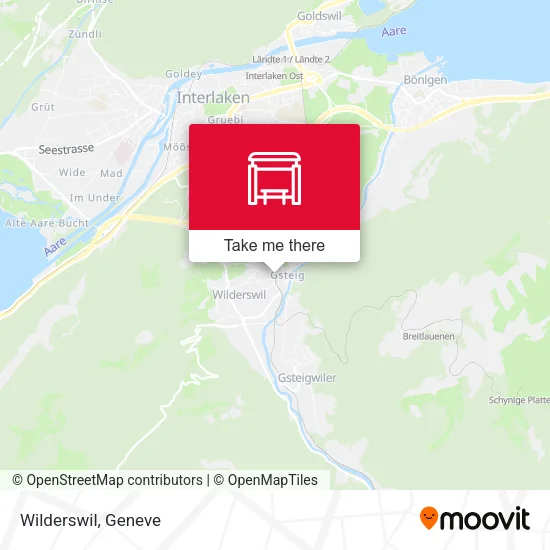 Wilderswil map