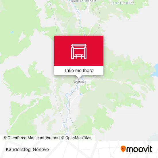 Kandersteg map