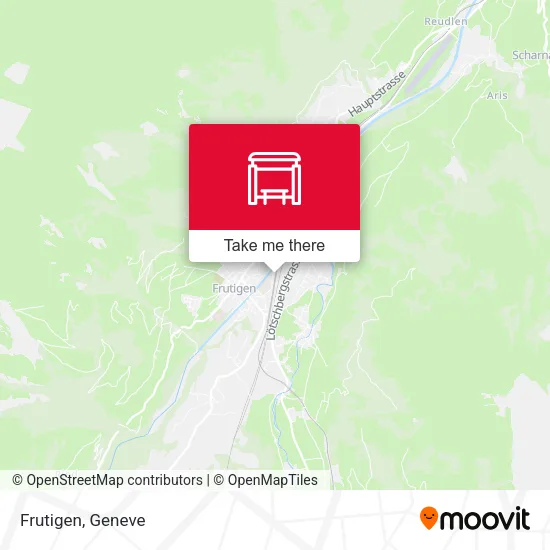 Frutigen map